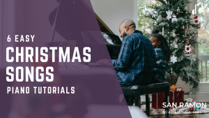 easy christmas songs piano tutorials, san ramon academy of music