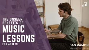 music lessons for adults, piano lessons for adults, singing lessons for adults, benefots of music lessons, music lessons adults