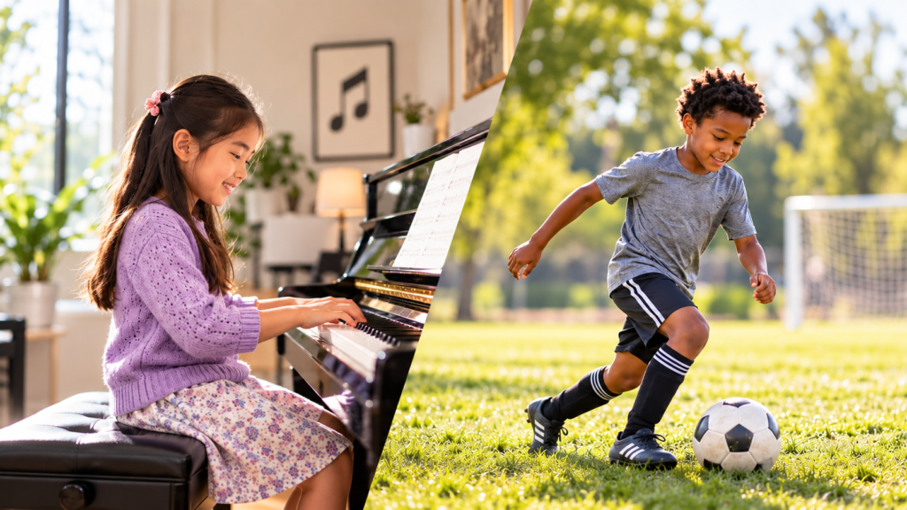 Should Your Child Do Music or Sports?